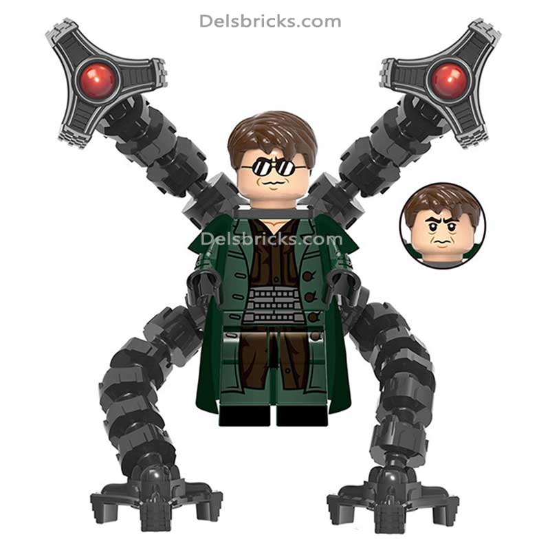 Doctor Octopus (Doc OC) from Spiderman (New)Lego marvel minifigures –  DelsBricks Minifigures